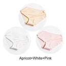 3Pcs/Set Seamless Panties Set Underwear Women's Lingerie Soft SILK Female Fashion Panty Sexy Lady Intimates Low Rise Briefs Set
