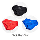 3Pcs/Set Seamless Panties Set Underwear Women's Lingerie Soft SILK Female Fashion Panty Sexy Lady Intimates Low Rise Briefs Set