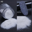Black / White Nail Glitter Dipping Powder