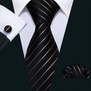 Men Elegant Red Striped Designer Tie