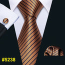 Men Elegant Red Striped Designer Tie