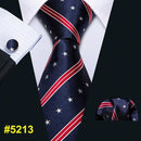 Men Elegant Red Striped Designer Tie