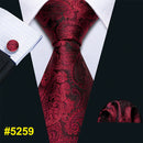 Men Elegant Red Striped Designer Tie