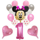 Mickey Minnie Heart Mouse Foil Balloon
