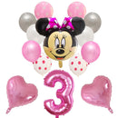 Mickey Minnie Heart Mouse Foil Balloon
