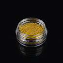 1 BottleTiny Circle Bead Decoration Silver Gold 3D Nail Art Caviar DIY Accessories Manicure Tools
