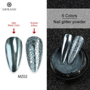 Nail Ideas 6 Colors Nail Art Glitter Gold Mirror Bubble Effect Powder