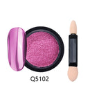 Nail Ideas 6 Colors Nail Art Glitter Gold Mirror Bubble Effect Powder