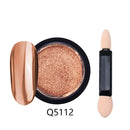 Nail Ideas 6 Colors Nail Art Glitter Gold Mirror Bubble Effect Powder