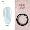 Nail Ideas 6 Colors Nail Art Glitter Gold Mirror Bubble Effect Powder