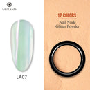 Nail Ideas 6 Colors Nail Art Glitter Gold Mirror Bubble Effect Powder