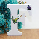 1pc 10X10cm Hand Made Animals Shape Wedding Butterfly Wooden Letters Decorative Alphabet Word Letter Name Design Art Crafts DIY