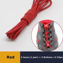 1Pair 23 colors Sneaker ShoeLaces Elastic No Tie Shoe Laces Stretching Lock Lazy laces Quick Rubber Shoelace Shoestrings
