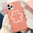 3D Cute Panda Case For iPhone XR 11 Pro XS Max X SE 2 2020 iphone 7 8 6 S 6S Plus 7Plus 5 5S
