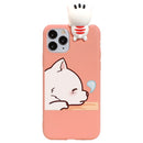 3D Cute Panda Case For iPhone XR 11 Pro XS Max X SE 2 2020 iphone 7 8 6 S 6S Plus 7Plus 5 5S