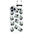 3D Cute Panda Case For iPhone XR 11 Pro XS Max X SE 2 2020 iphone 7 8 6 S 6S Plus 7Plus 5 5S