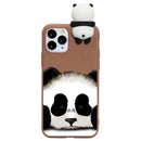 3D Cute Panda Case For iPhone XR 11 Pro XS Max X SE 2 2020 iphone 7 8 6 S 6S Plus 7Plus 5 5S