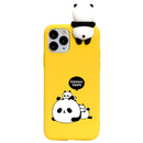 3D Dog /Cat Funny Case For iPhone XR 11 Pro XS Max X SE 2 2020 5 8Plus 7 8 6 S 6S Plus