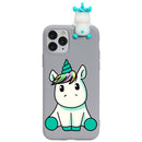 3D Unicorn Cartoon Silicone Soft Case For iPhone 11 PRO SE 2020 X XR XS MAX 6 S 7 8 Plus 5