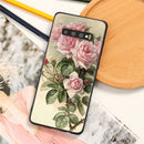 3D Emboss Retro Flowers Case For Samsung Galaxy A01 A10 A30 A40 A50 A51 A60 A71 A70 A81 A21 NOTE10 LITE 9 8 A7 A8 A9 2018