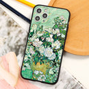 3D Emboss Oriental Flower Birds Case For iPhone 11 Pro XS MAX XR X 8 7 6 6S Plus 5