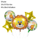 Birthday Jungle Theme Party Balloon
