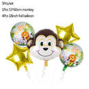 Birthday Jungle Theme Party Balloon