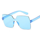 Fashion Sunglasses Women Ladies Red Yellow Fashion Square Sun Glasses Female Driving Shades UV400 Oculos De Sol Feminino