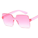 Fashion Sunglasses Women Ladies Red Yellow Fashion Square Sun Glasses Female Driving Shades UV400 Oculos De Sol Feminino