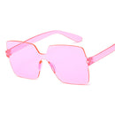 Fashion Sunglasses Women Ladies Red Yellow Fashion Square Sun Glasses Female Driving Shades UV400 Oculos De Sol Feminino