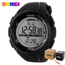 SKMEI Fashion Simple Sport watch Men Military Watches Alarm Clock Shock Resistant Waterproof Digital Watch reloj hombre 1025