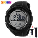 SKMEI Fashion Simple Sport watch Men Military Watches Alarm Clock Shock Resistant Waterproof Digital Watch reloj hombre 1025