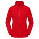 TRVLWEGO Men Women's Fleece Hiking Thermal Jackets Outdoor Sports Climbing Trekking Camping Windbreaker Male Warm Coats