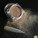 Nail Art Chrome Holographic Dip Powder
