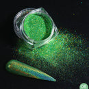 Nail Art Chrome Holographic Dip Powder