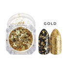 Nail Art Chrome Holographic Dip Powder