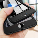 360 Full Protective Cover Phone Case For iPhone 7 6 6s 8 Plus 5 5s SE 11 Pro XS MAX XR