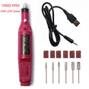 Electric Nail Drill Machine Manicure Set