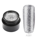 Rainbow Glitter Gel Nail Polish