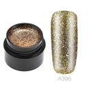 Rainbow Glitter Gel Nail Polish