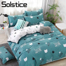 Kitty Duvet Cover Pillow Case Bed Sheet Set