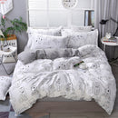 Kitty Duvet Cover Pillow Case Bed Sheet Set