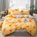 Kitty Duvet Cover Pillow Case Bed Sheet Set