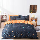 Kitty Duvet Cover Pillow Case Bed Sheet Set