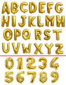 16inch Happy Birthday Number Balloon Figures Gold Letter Ballon Wedding Balloon Birthday Party Decorations Kid Adult Name Baloon