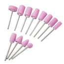 1 Set 6 Bits Nail Art Drill File UV Gel Remove Sanding Buffer Pedicure Electric Machine Drills Professional Nail Art Tools Kit