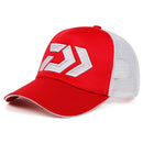 2020 New Summer Sun Cap Breathable Wicking Mesh Visor Ventilation Adjustable Sun Hat Daiwa Male Outdoor fishing brand caps
