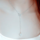 2020 New Female Fashion Crystal Heart Necklace Pendant Short Gold Chain Necklace Pendant Necklace Charm Gifts Girlfriends Gift