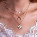 2020 New Female Fashion Crystal Heart Necklace Pendant Short Gold Chain Necklace Pendant Necklace Charm Gifts Girlfriends Gift