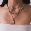 2020 New Female Fashion Crystal Heart Necklace Pendant Short Gold Chain Necklace Pendant Necklace Charm Gifts Girlfriends Gift
